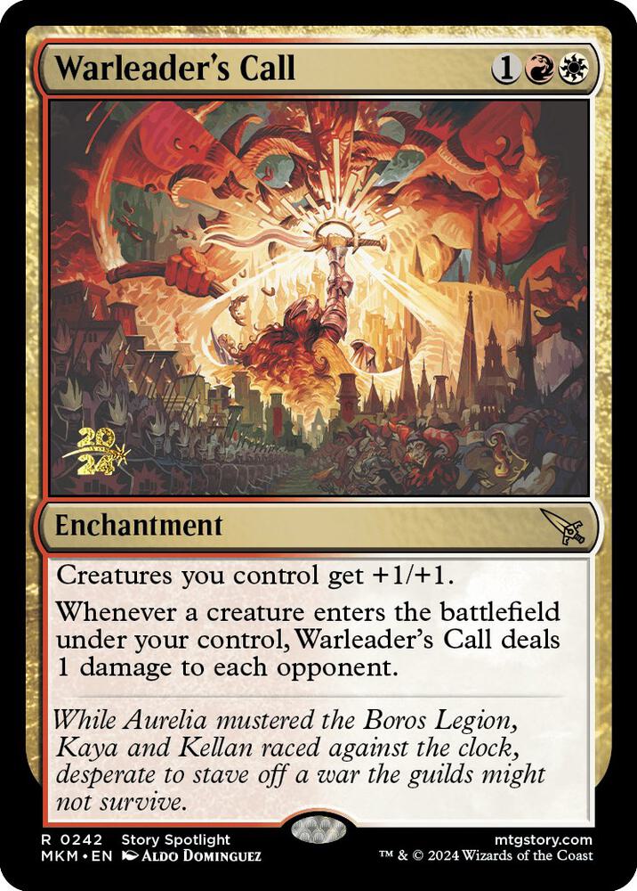 Warleader's Call (242) [Prerelease Cards]
