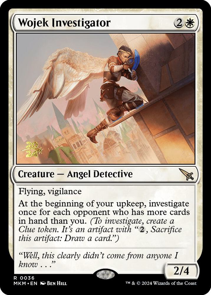 Wojek Investigator (36) [Prerelease Cards]