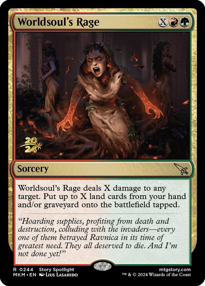 Worldsoul's Rage (244) [Prerelease Cards]