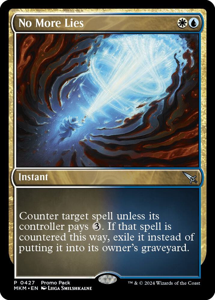 No More Lies (427) [Murders at Karlov Manor Promos]