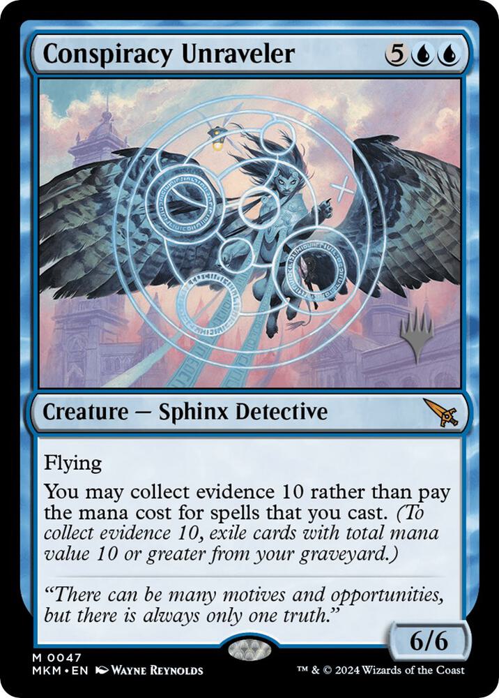 Conspiracy Unraveler (47) [Murders at Karlov Manor Promos]
