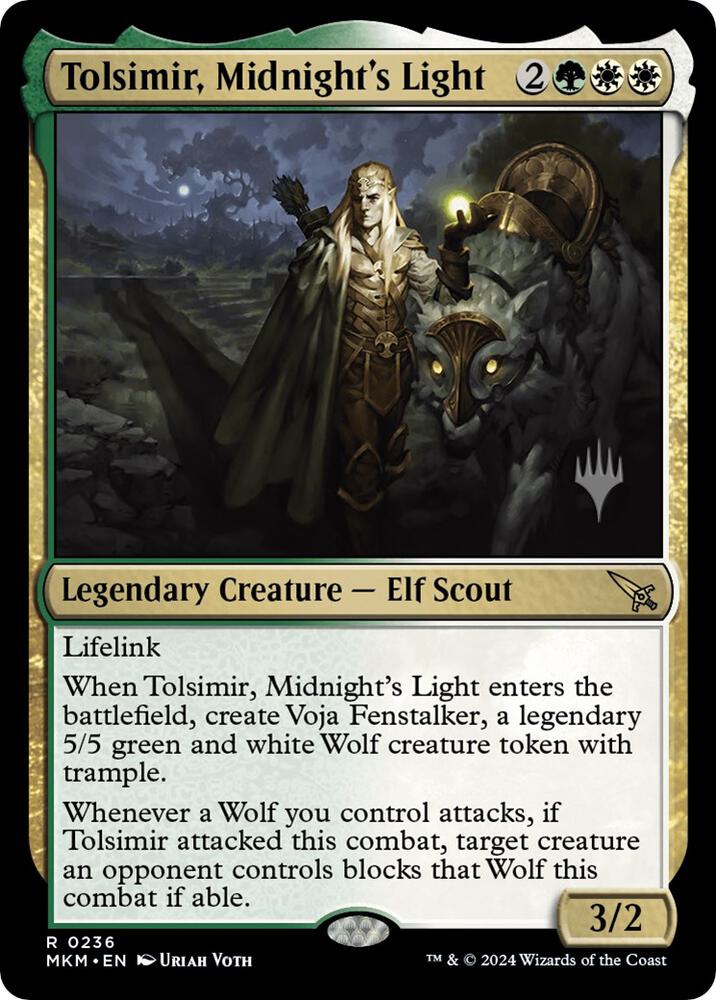 Tolsimir, Midnight's Light (236) [Murders at Karlov Manor Promos]