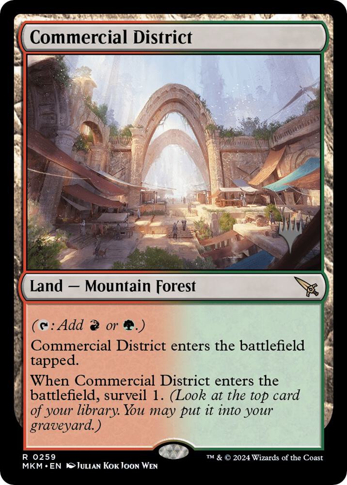 Commercial District (259) [Murders at Karlov Manor Promos]