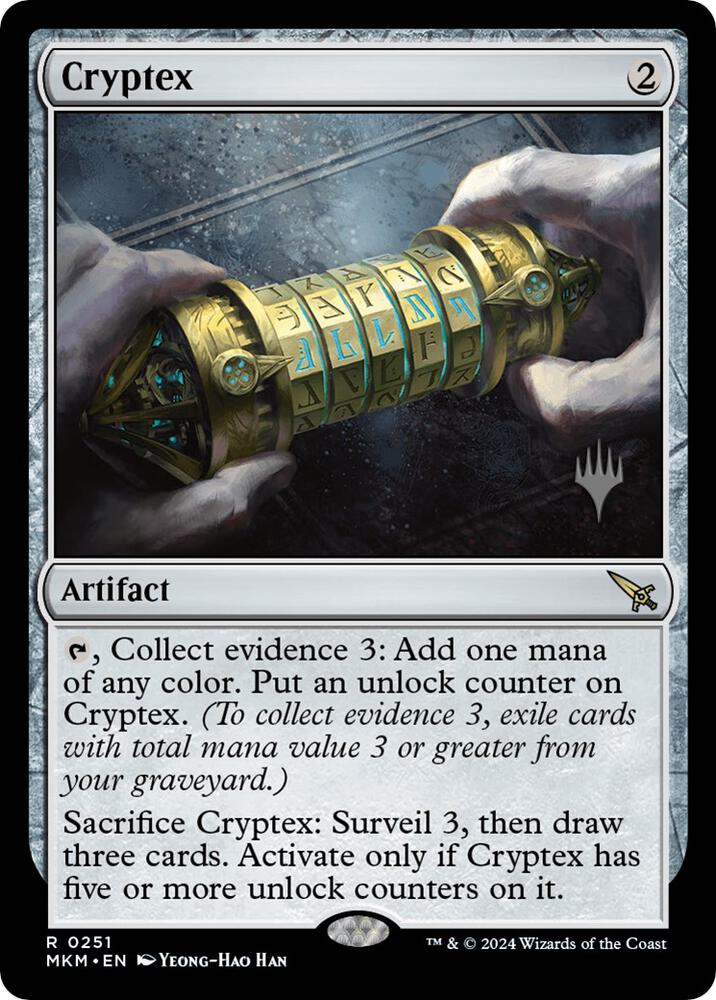 Cryptex (251) [Murders at Karlov Manor Promos]