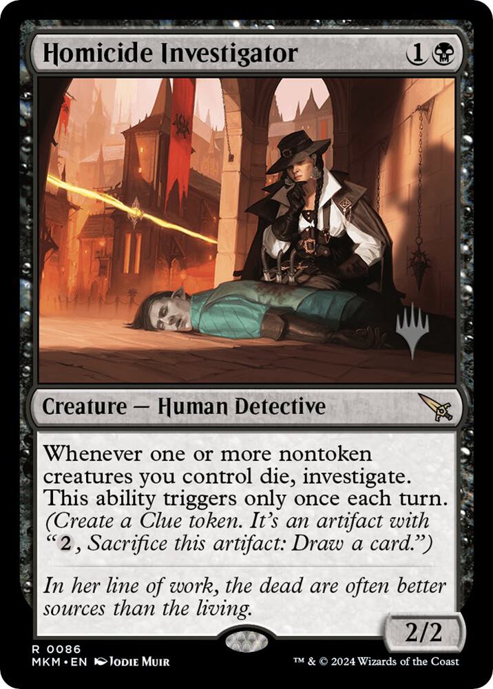 Homicide Investigator (86) [Murders at Karlov Manor Promos]
