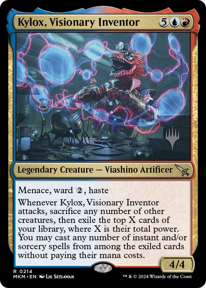 Kylox, Visionary Inventor (214) [Murders at Karlov Manor Promos]