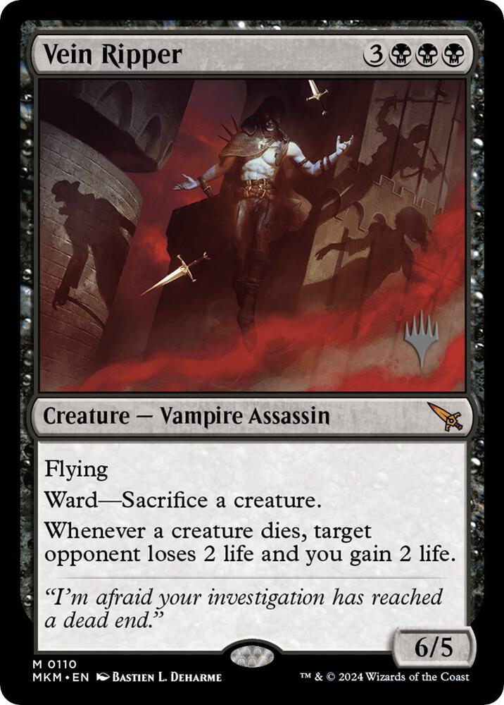 Vein Ripper (110) [Murders at Karlov Manor Promos]