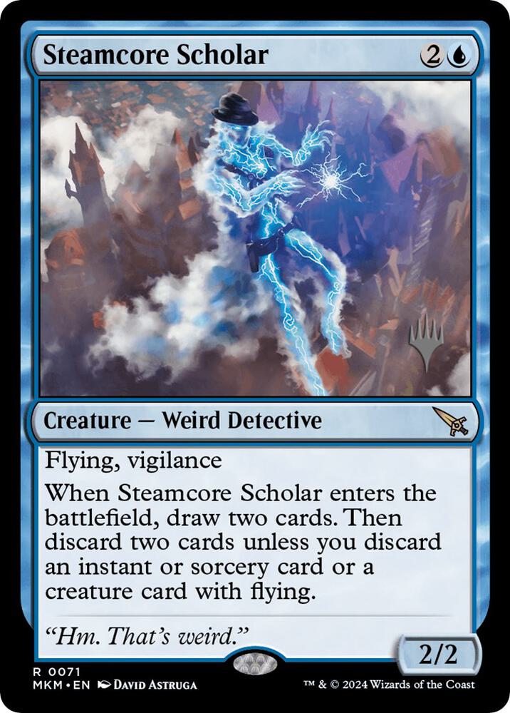 Steamcore Scholar (71) [Murders at Karlov Manor Promos]