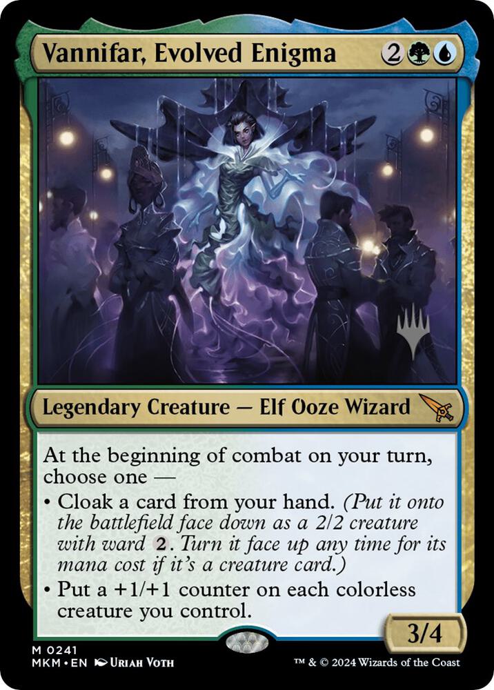 Vannifar, Evolved Enigma (241) [Murders at Karlov Manor Promos]