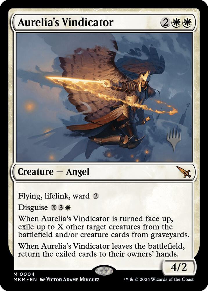 Aurelia's Vindicator (4) [Murders at Karlov Manor Promos]