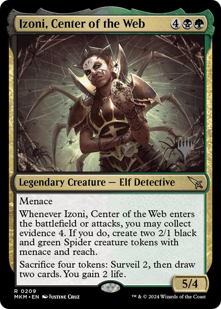 Izoni, Center of the Web (209) [Murders at Karlov Manor Promos]