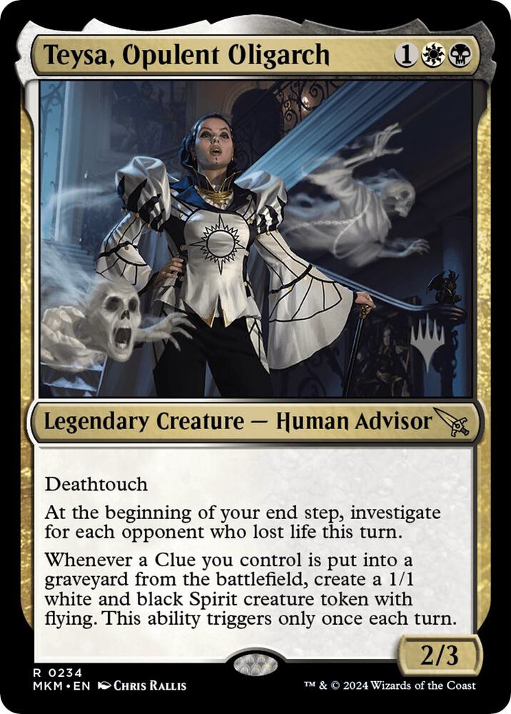Teysa, Opulent Oligarch (234) [Murders at Karlov Manor Promos]