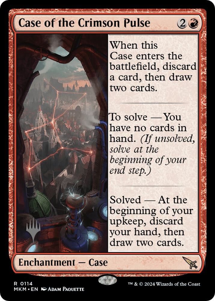 Case of the Crimson Pulse (114) [Murders at Karlov Manor Promos]