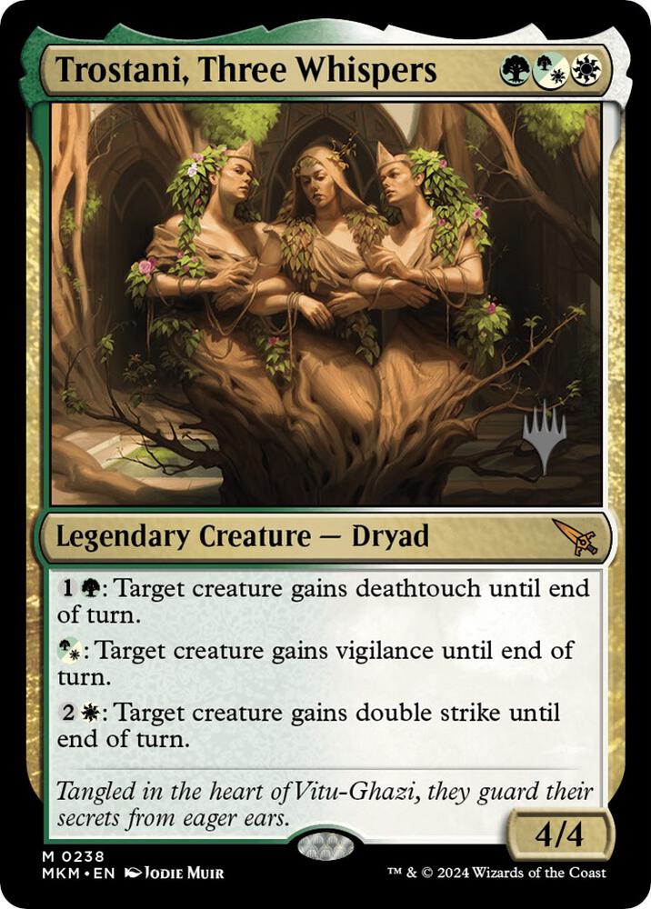 Trostani, Three Whispers (238) [Murders at Karlov Manor Promos]