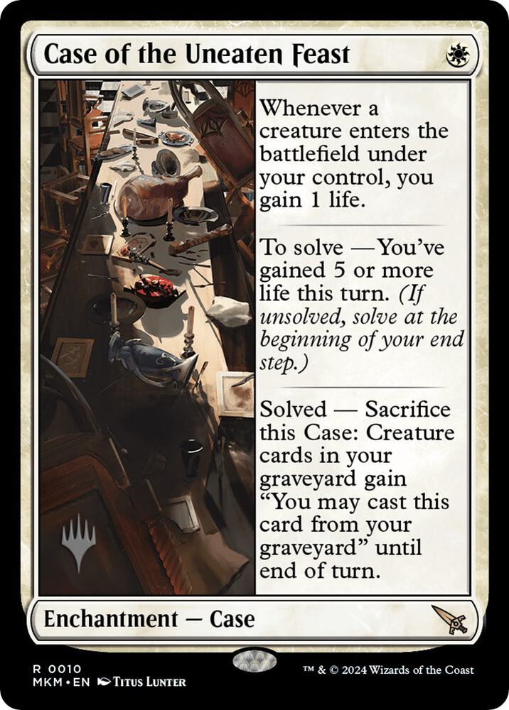 Case of the Uneaten Feast (10) [Murders at Karlov Manor Promos]