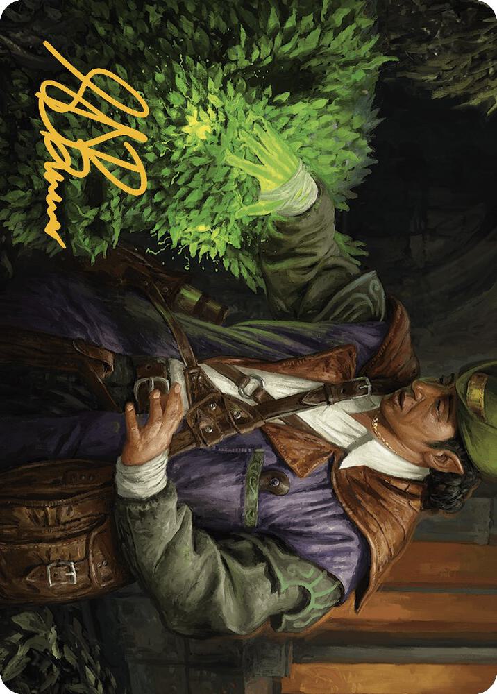 Hedge Whisperer Art Card (Gold-Stamped Signature) (14) [Murders at Karlov Manor Art Series]
