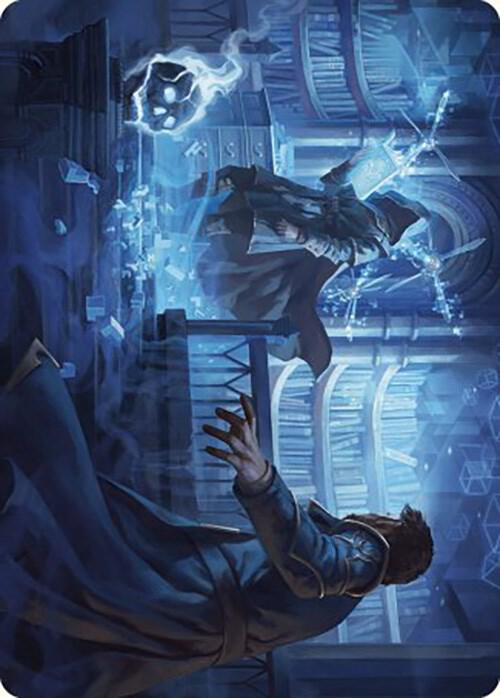 Intrude on the Mind Art Card (6) [Murders at Karlov Manor Art Series]