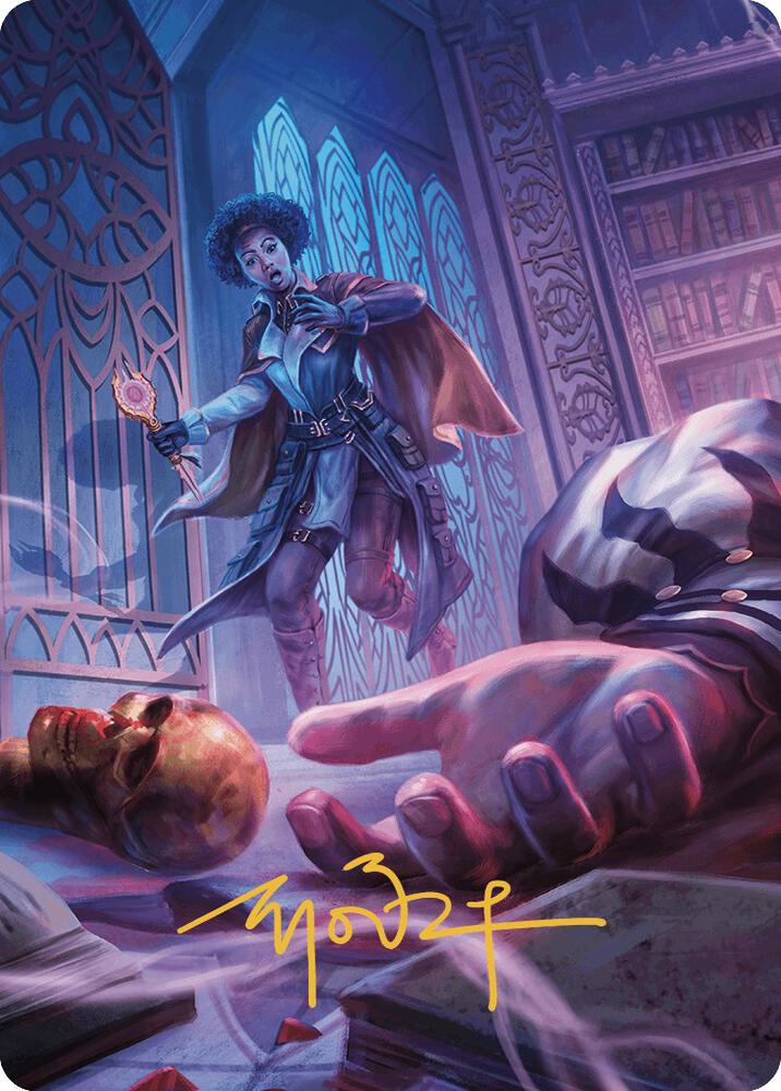 Deadly Complication Art Card (Gold-Stamped Signature) (33) [Murders at Karlov Manor Art Series]