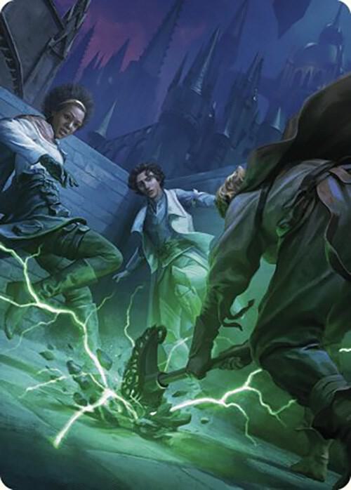 Fanatical Strength Art Card (32) [Murders at Karlov Manor Art Series]