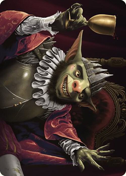 Krenko, Baron of Tin Street Art Card (40) [Murders at Karlov Manor Art Series]