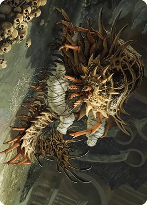 Rot Farm Mortipede Art Card (10) [Murders at Karlov Manor Art Series]