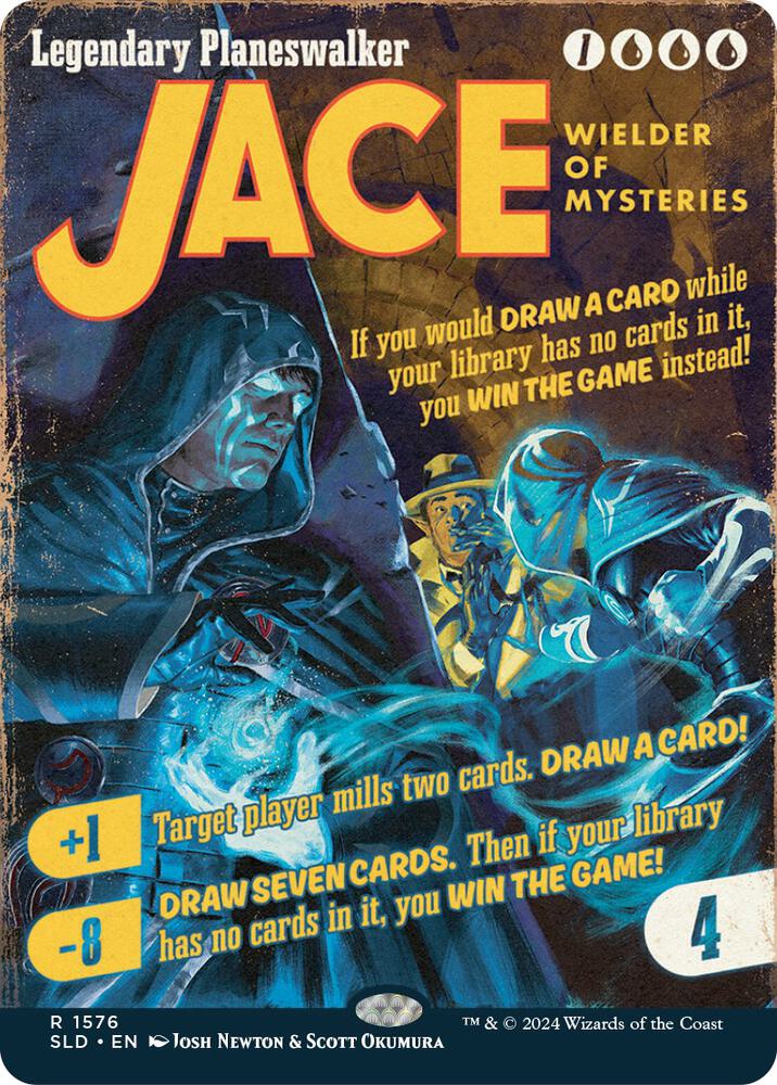 Jace, Wielder of Mysteries (1576) [Secret Lair Drop] [Borderless]