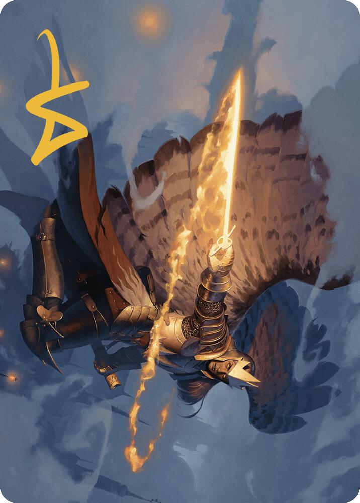 Aurelia's Vindicator Art Card (Gold-Stamped Signature) (1) [Murders at Karlov Manor Art Series]