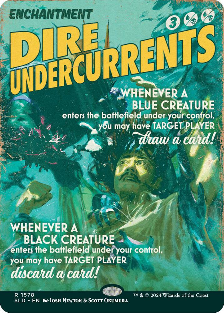 Dire Undercurrents (1578) [Secret Lair Drop] [Borderless]
