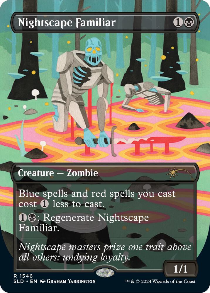 Nightscape Familiar (1546) [Secret Lair Drop] [Borderless]