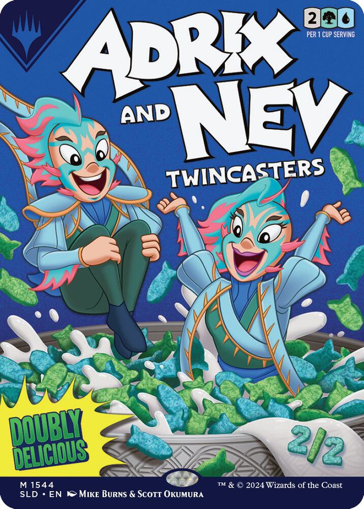 Adrix and Nev, Twincasters (1544) [Secret Lair Drop]