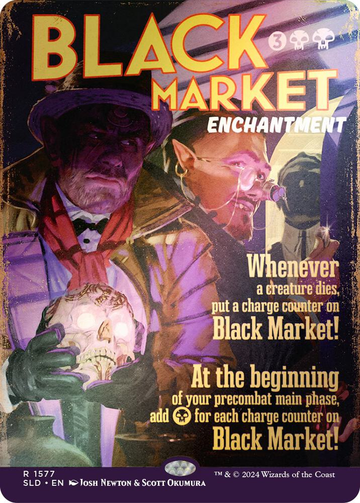 Black Market (1577) (Rainbow Foil) [Secret Lair Drop] [Borderless]
