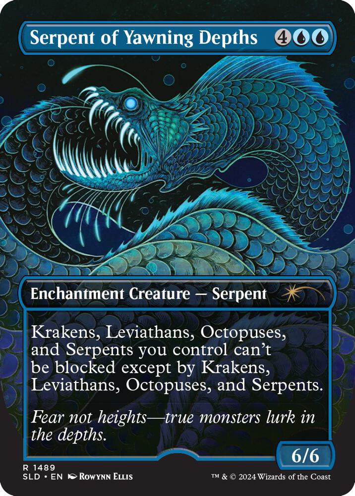 Serpent of Yawning Depths (1489) [Secret Lair Drop]