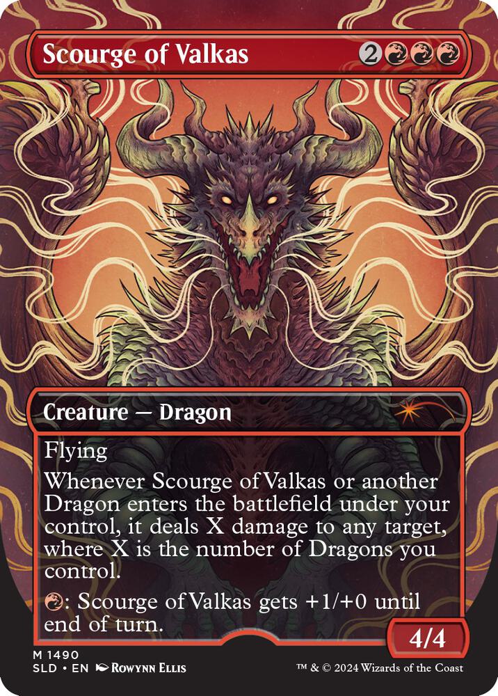 Scourge of Valkas (1490) [Secret Lair Drop]