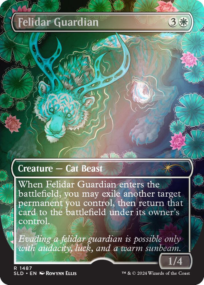 Felidar Guardian (Rainbow Foil) (1487) [Secret Lair Drop]