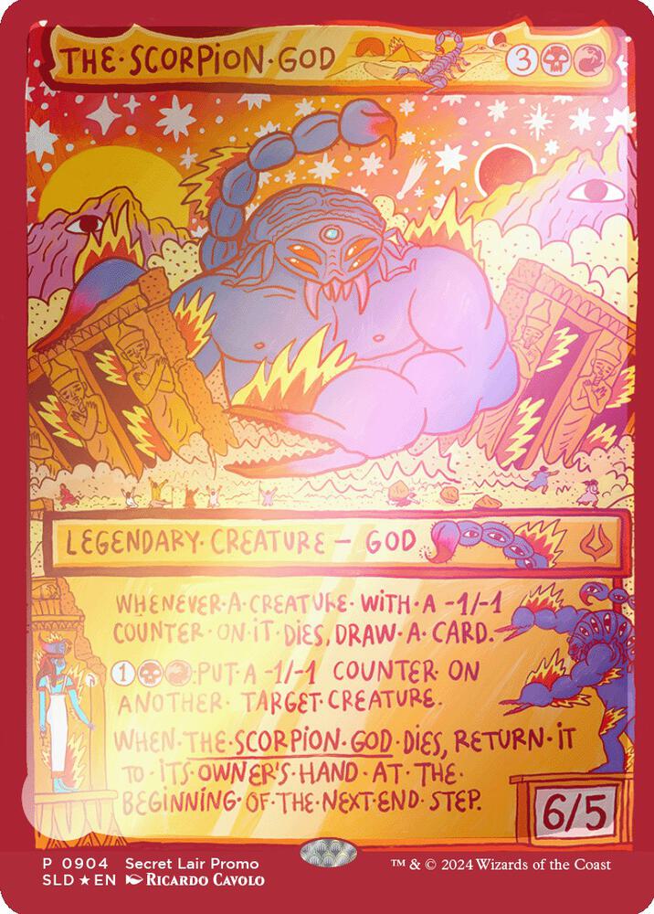 The Scorpion God (904) [Secret Lair Drop] [Borderless]