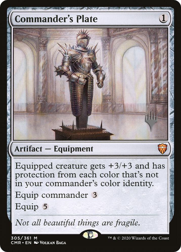 Commander's Plate (305) [Murders at Karlov Manor Promos]