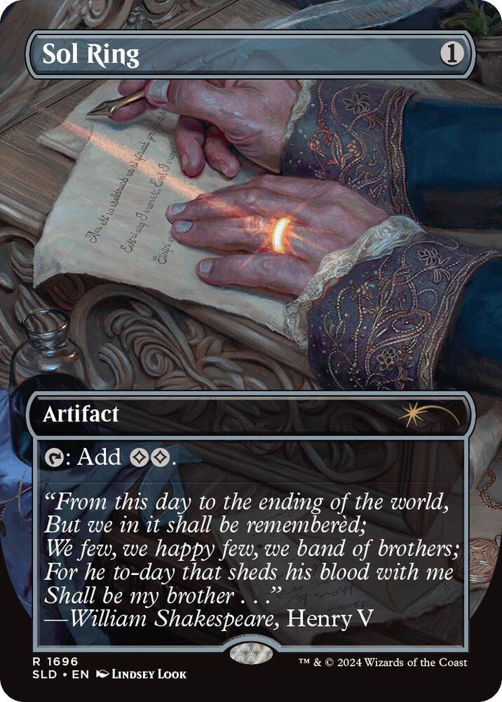 Sol Ring (1696) [Secret Lair Drop] [Borderless]