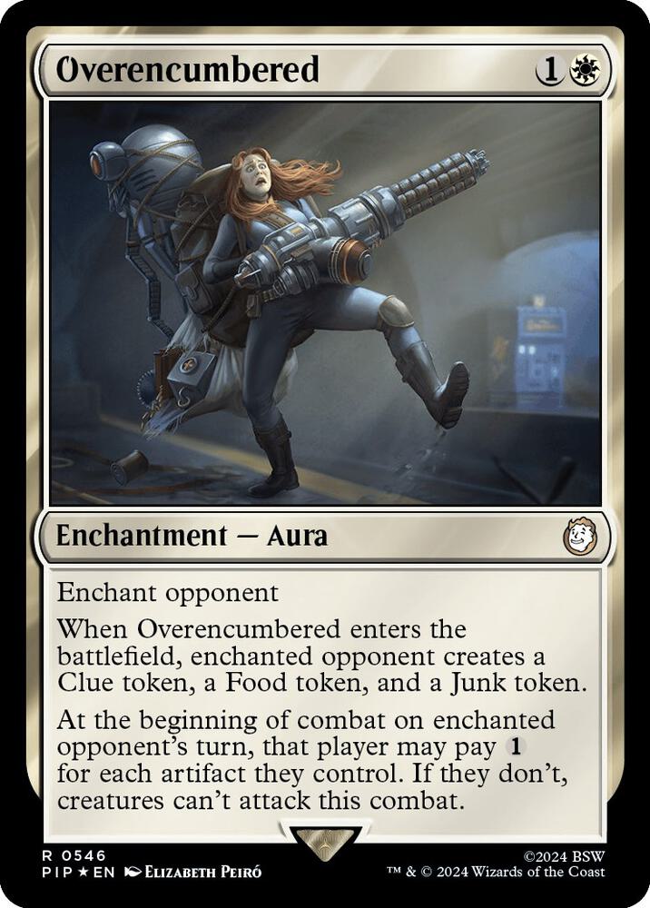 Overencumbered (Surge Foil) (546) [Fallout]