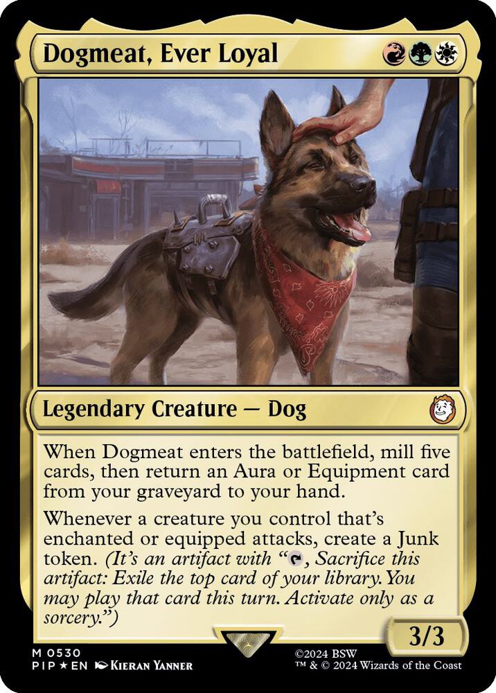 Dogmeat, Ever Loyal (Surge Foil) (530) [Fallout]