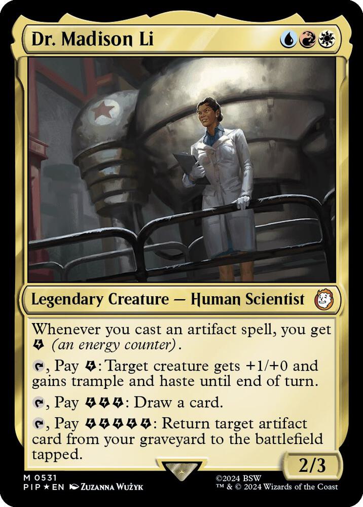 Dr. Madison Li (Surge Foil) (531) [Fallout]