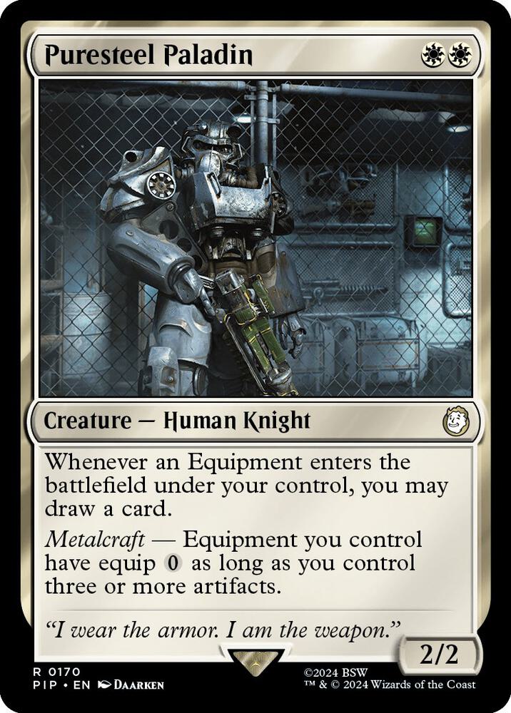 Puresteel Paladin (170) [Fallout]