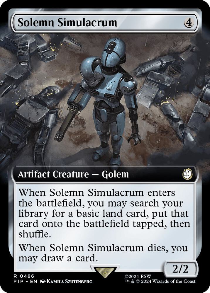 Solemn Simulacrum (Extended Art) (486) [Fallout] [Extended Art]