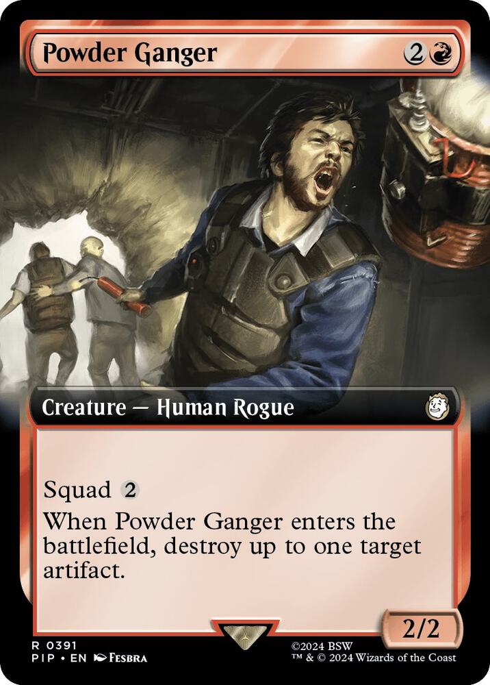Powder Ganger (Extended Art) (391) [Fallout] [Extended Art]
