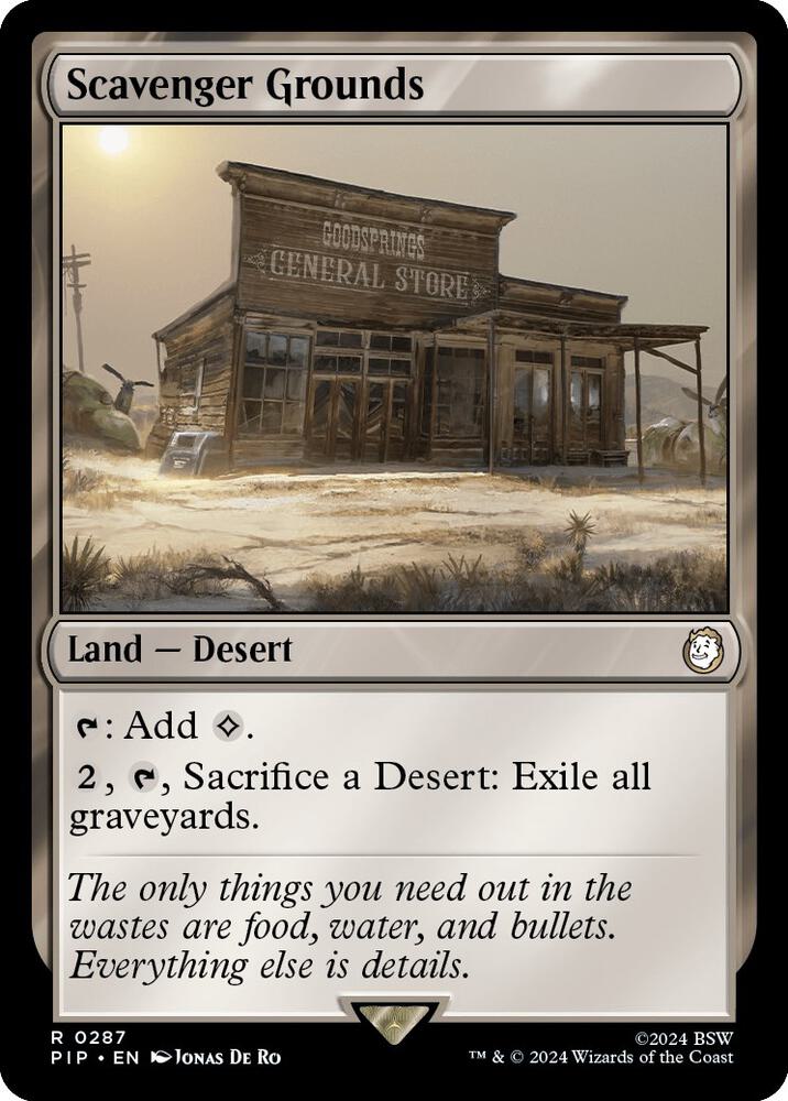 Scavenger Grounds (287) [Fallout]