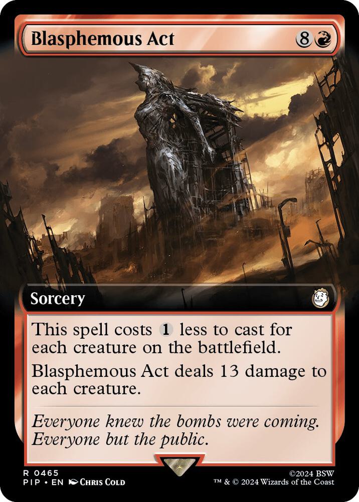 Blasphemous Act (Extended Art) (465) [Fallout] [Extended Art]