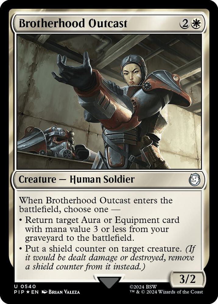 Brotherhood Outcast (Surge Foil) (540) [Fallout]