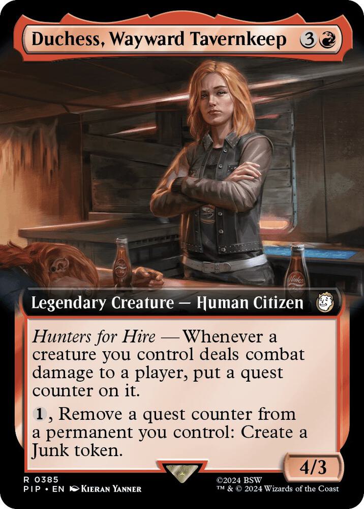 Duchess, Wayward Tavernkeep (Extended Art) (385) [Fallout] [Extended Art]
