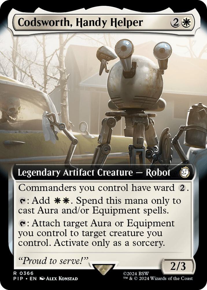 Codsworth, Handy Helper (Extended Art) (366) [Fallout] [Extended Art]