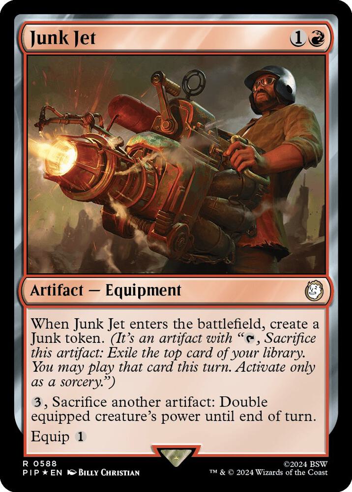 Junk Jet (Surge Foil) (588) [Fallout]
