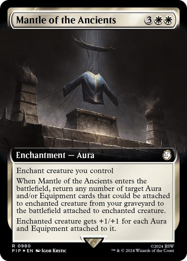 Mantle of the Ancients (Extended Art) (Surge Foil) (980) [Fallout] [Extended Art]
